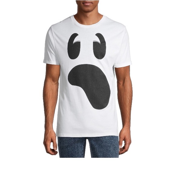 NWT Halloween Spooky Ghost Men's Graphic T-shirt - Picture 2 of 2